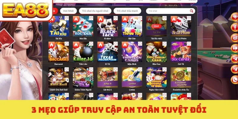 3 mẹo giúp truy cập an toàn tuyệt đối