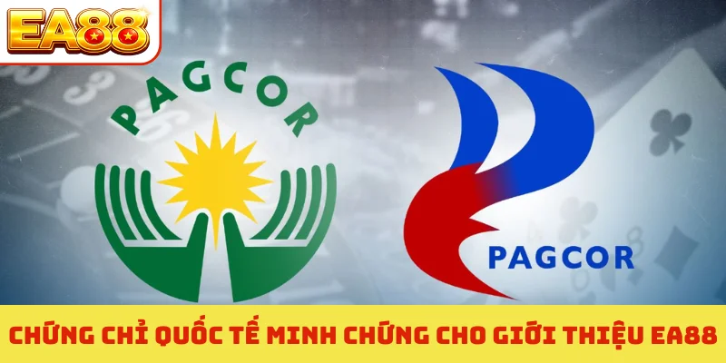 Chứng chỉ quốc tế minh chứng cho giới thiệu EA88