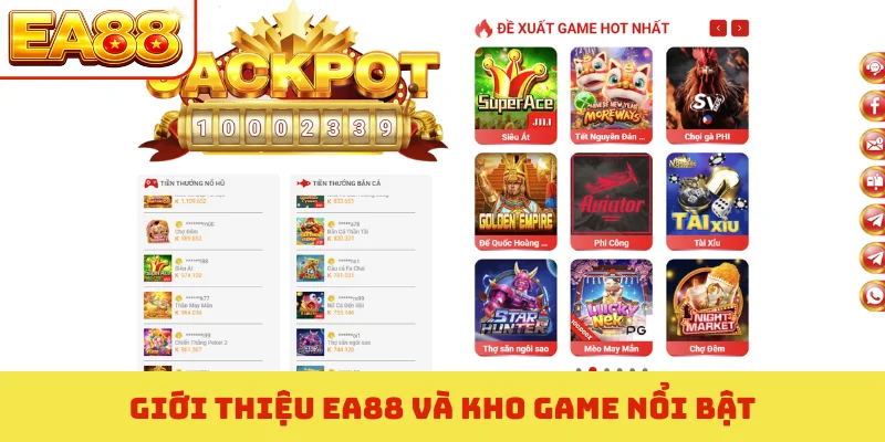 Giới thiệu EA88 và kho game nổi bật