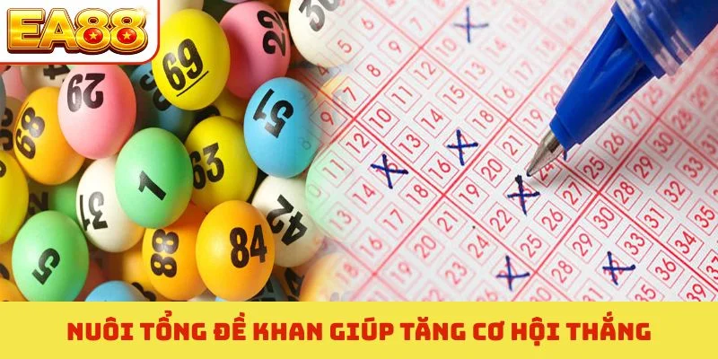 Nuôi tổng đề khan giúp tăng cơ hội thắng